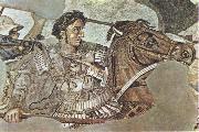 unknow artist alexander den stor i slaget vid lssos 333 fkr der han besegrade darius III painting